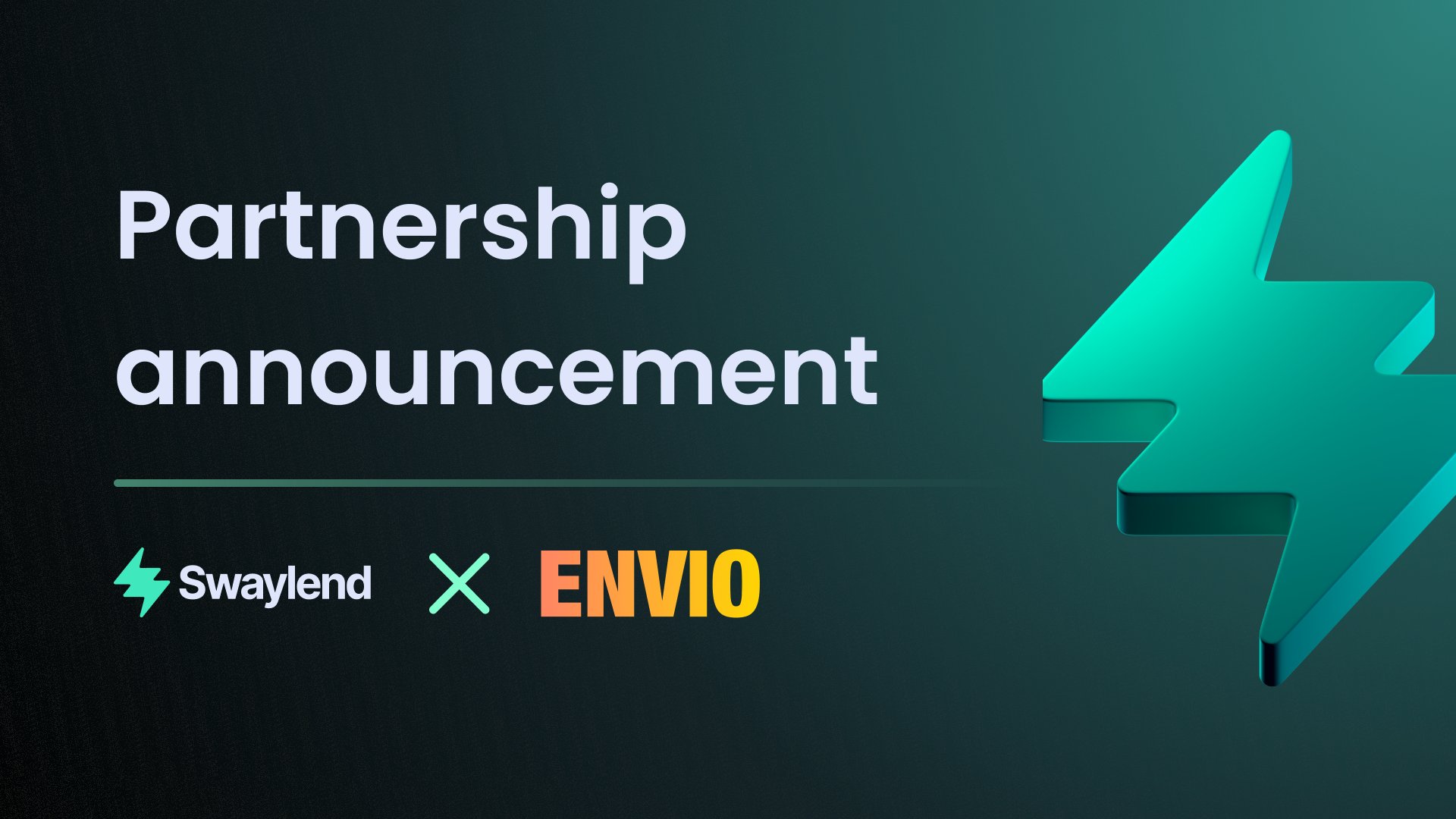 Envio Swaylend Integration